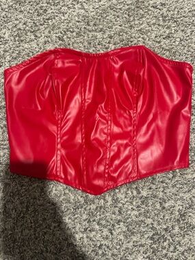 SHEIN Red Corset